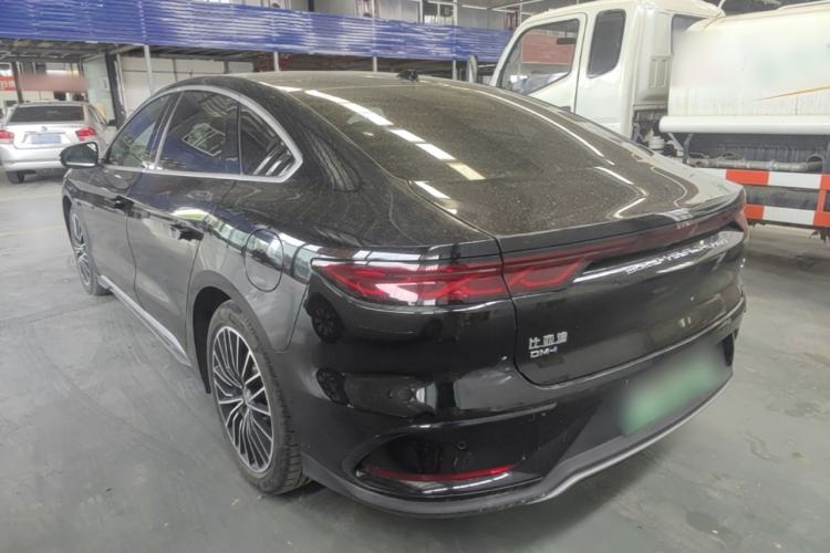 Used BYD Han 2025 DM-i Intelligent Driving Edition 125KM LiDAR Flagship Model Rear Left 45 Deg