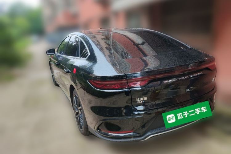 Used BYD Han 2025 DM-i Intelligent Driving Edition 125KM Prestige Model Rear Left 45 Deg