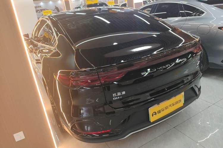 Used BYD Han 2025 DM-i Intelligent Driving Edition 125KM LiDAR Flagship Model Rear Left 45 Deg