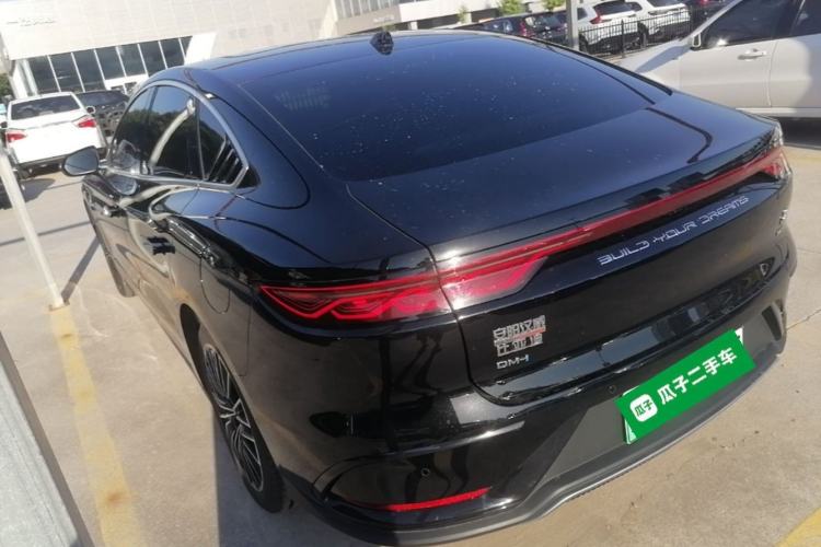 Used BYD Han 2025 DM-i Intelligent Driving Edition 125KM LiDAR Flagship Model Rear Left 45 Deg
