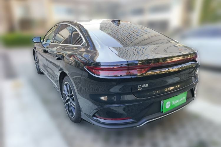 Used BYD Han 2025 Model EV Intelligent Driving Edition 635KM Flagship Rear Left 45 Deg