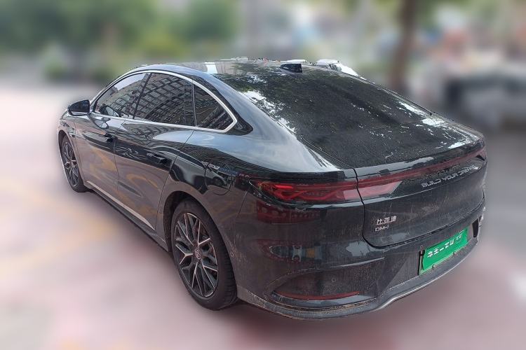 Used BYD Han 2025 DM-i Smart Drive 125KM Prestige Model Rear Left 45 Deg