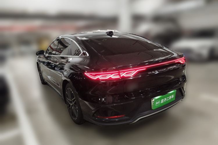 Used BYD Han 2025 EV Intelligent Driving Edition 605KM Prestige Model Rear Left 45 Deg