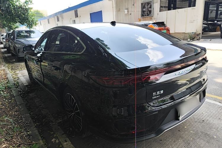 Used BYD Han 2025 DM-i Intelligent Driving Edition 125KM LiDAR Flagship Model Rear Left 45 Deg