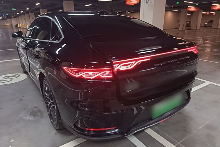 Used BYD Han 2025 EV Intelligent Driving Edition 605KM Prestige Model Rear Left 45 Deg