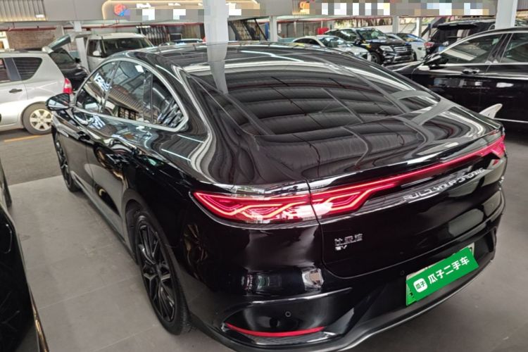 Used BYD Han 2025 EV 506KM Prestige Edition Rear Left 45 Deg