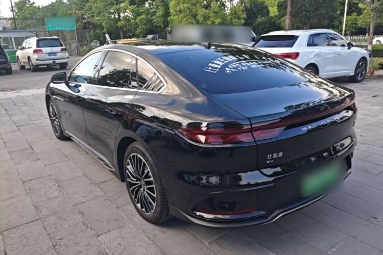 Used BYD Han 2025 EV Intelligent Driving Edition 701KM LiDAR Flagship Model Rear Left 45 Deg