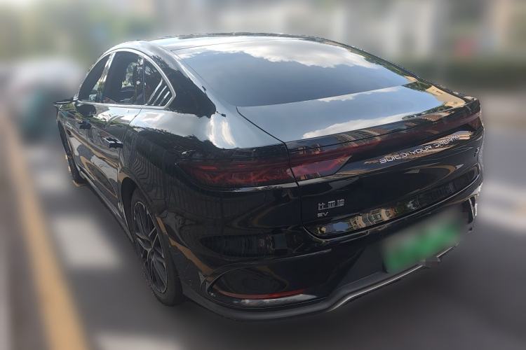 Used BYD Han 2025 EV 701KM Deluxe Edition Rear Left 45 Deg