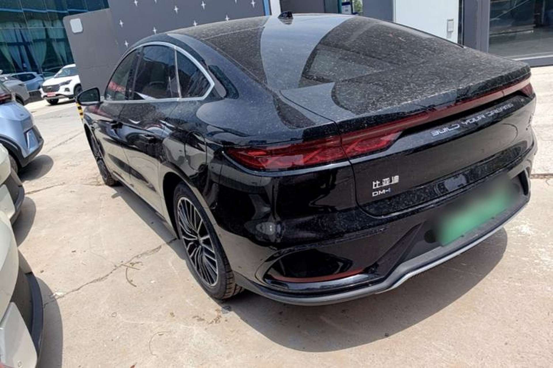 Used BYD Han 2025 DM-i Intelligent Driving Edition 125KM LiDAR Flagship Model Rear Left 45 Deg