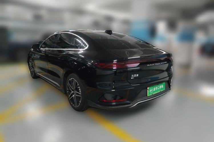 Used BYD Han 2025 Model EV Intelligent Driving Edition 635KM Flagship Rear Left 45 Deg