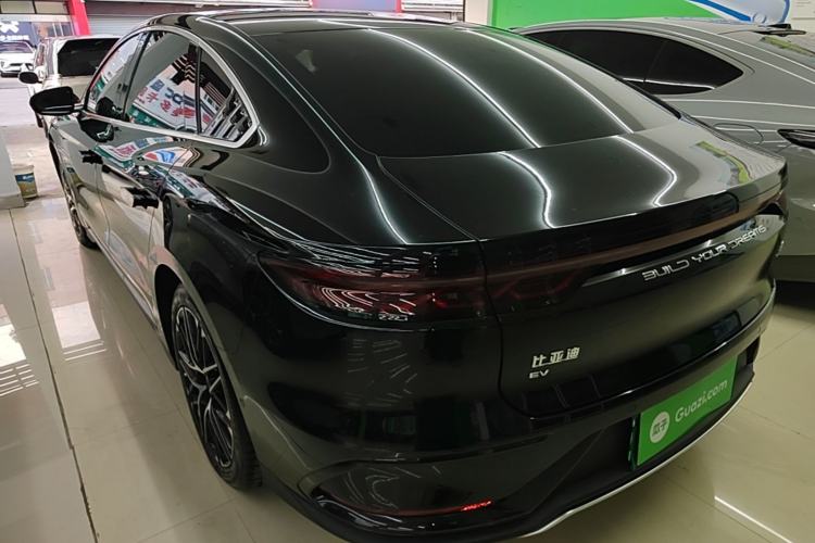 Used BYD Han 2025 EV 605KM Prestige Model Rear Left 45 Deg