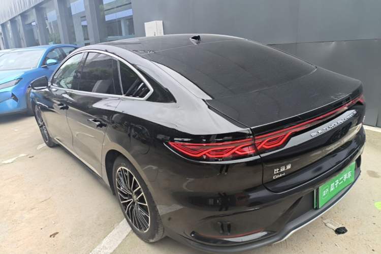 Used BYD Han 2025 DM-i 125KM LiDAR-Powered Intelligent Driving Model Rear Left 45 Deg