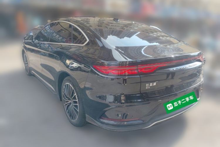 Used BYD Han 2025 EV Intelligent Driving Edition 701KM LiDAR Deluxe Model Rear Left 45 Deg