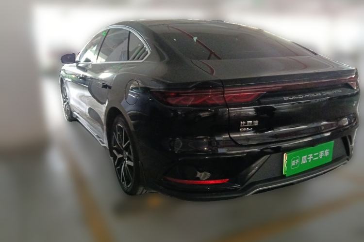 Used BYD Han 2025 DM-i 125KM Prestige Model Rear Left 45 Deg