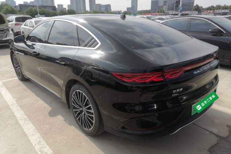 Used BYD Han 2025 DM-i Intelligent Driving Edition 125KM LiDAR Flagship Model Rear Left 45 Deg