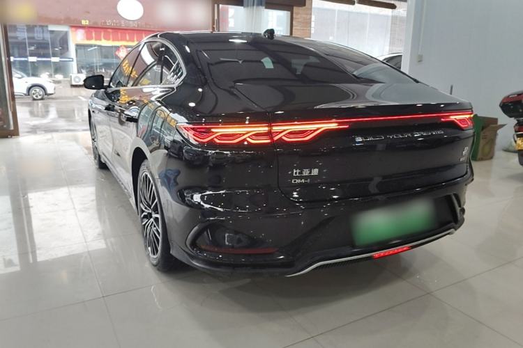 Used BYD Han 2025 DM-i Intelligent Driving Edition 125KM LiDAR Flagship Model Rear Left 45 Deg