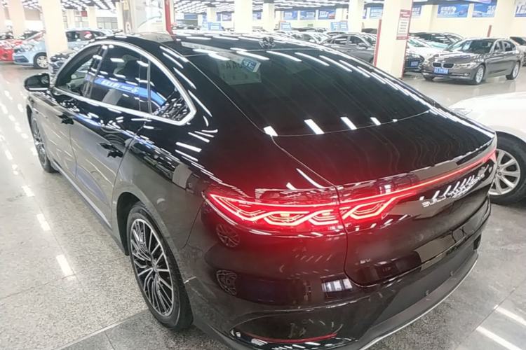 Used BYD Han 2025 EV with 701 km of Laser Radar-Enabled Intelligent Driving Rear Left 45 Deg
