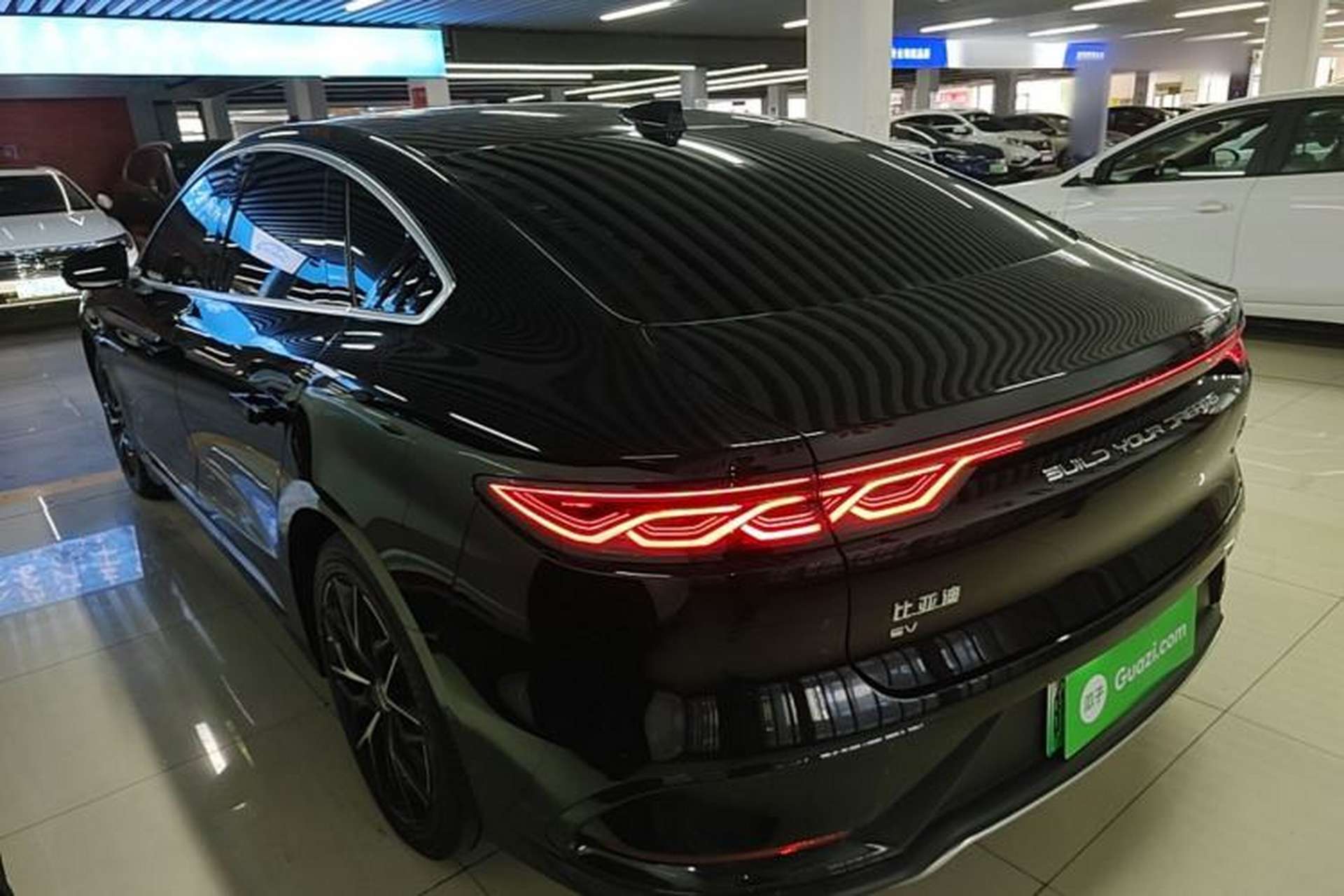 Used BYD Han 2025 EV Intelligent Driving Version 506KM Prestige Model Rear Left 45 Deg