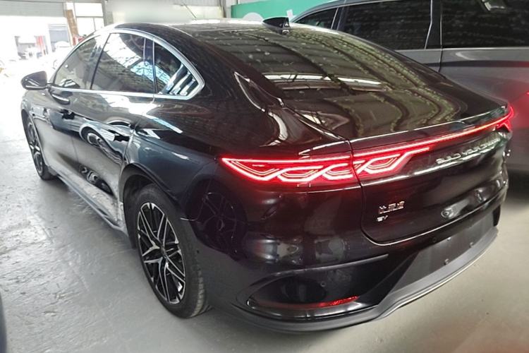 Used BYD Han 2025 EV Intelligent Driving Edition 605KM Prestige Model Rear Left 45 Deg