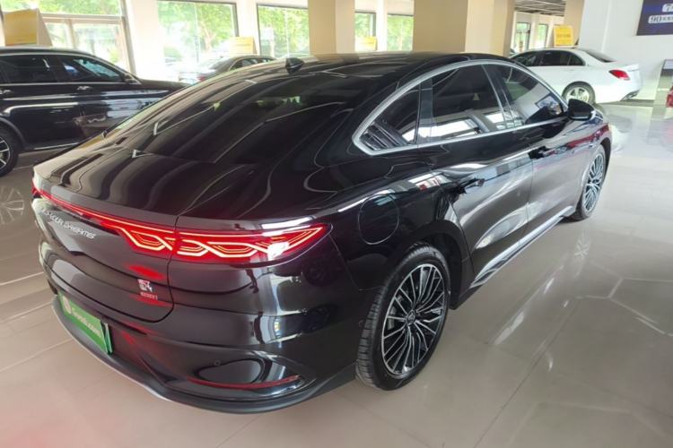 Used BYD Han 2025 DM-i Intelligent Driving Edition 125KM LiDAR Flagship Model Rear Right 45 Deg
