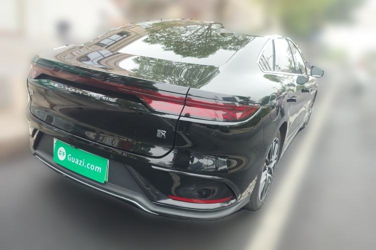 Used BYD Han 2025 EV 605KM Prestige Model Rear Right 45 Deg