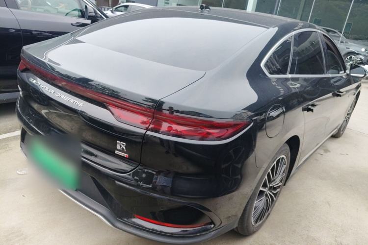 Used BYD Han 2025 DM-i Intelligent Driving Edition 125KM LiDAR Flagship Model Rear Right 45 Deg