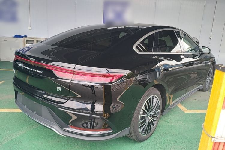 Used BYD Han 2025 EV Intelligent Driving Edition 701KM LiDAR Deluxe Model Rear Right 45 Deg