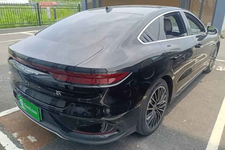 Used BYD Han 2025 EV Intelligent Driving Edition 701KM LiDAR Deluxe Model Rear Right 45 Deg