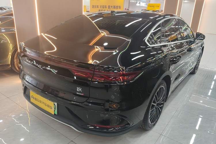 Used BYD Han 2025 DM-i Intelligent Driving Edition 125KM LiDAR Flagship Model Rear Right 45 Deg