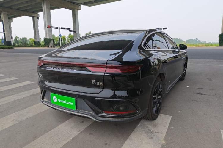 Used BYD Han 2025 DM-i 125KM Prestige Model Rear Right 45 Deg
