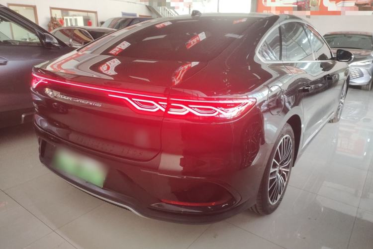 Used BYD Han 2025 DM-i Intelligent Driving Edition 125KM LiDAR Flagship Model Rear Right 45 Deg