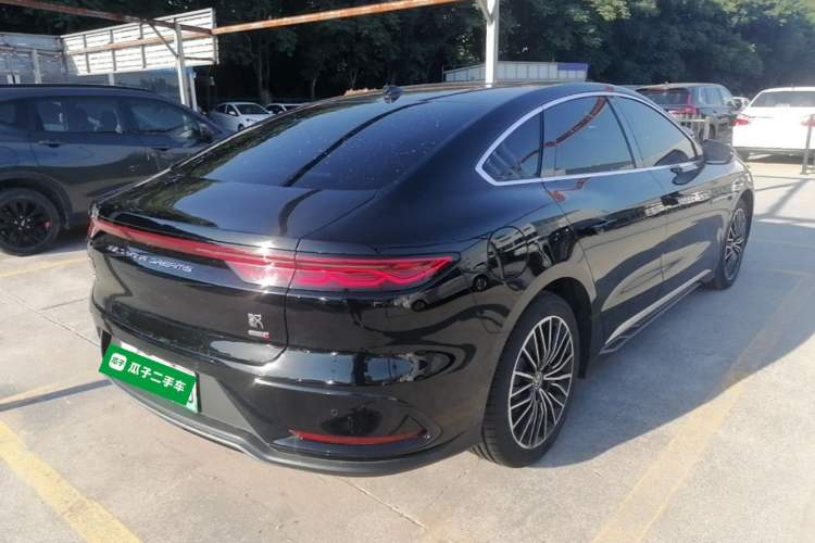 Used BYD Han 2025 DM-i Intelligent Driving Edition 125KM LiDAR Flagship Model Rear Right 45 Deg