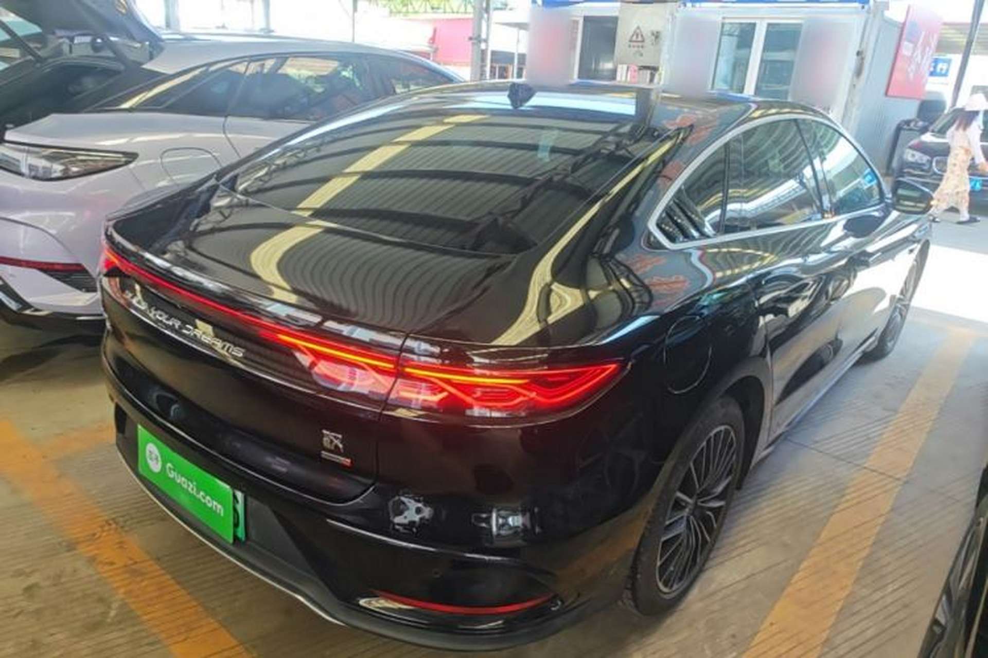 Used BYD Han 2025 DM-i Intelligent Driving Edition 125KM LiDAR Flagship Model Rear Right 45 Deg