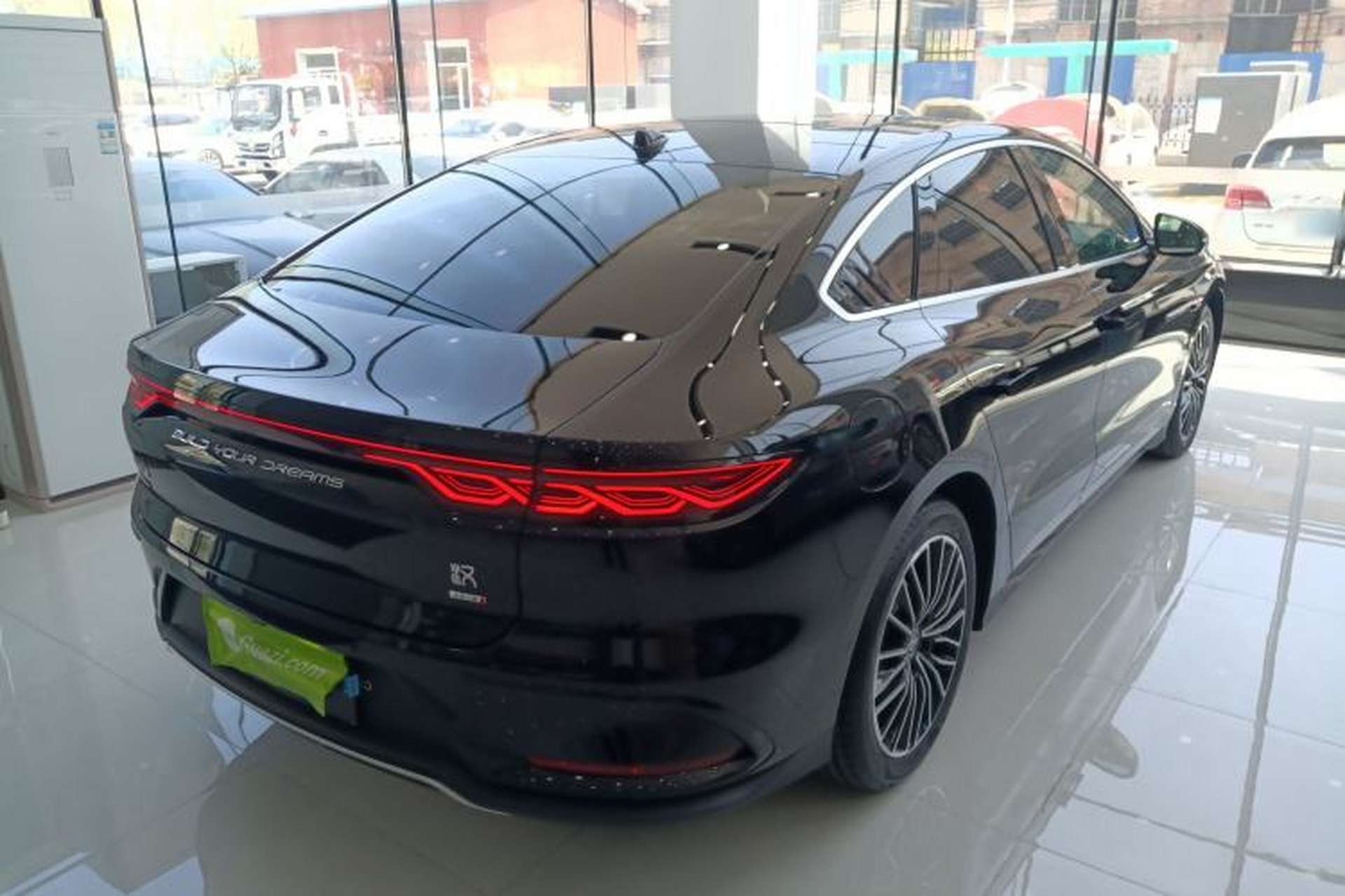 Used BYD Han 2025 DM-i Intelligent Driving Edition 125KM LiDAR Flagship Model Rear Right 45 Deg