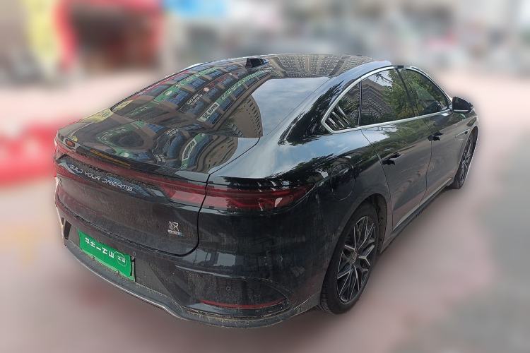 Used BYD Han 2025 DM-i Smart Drive 125KM Prestige Model Rear Right 45 Deg