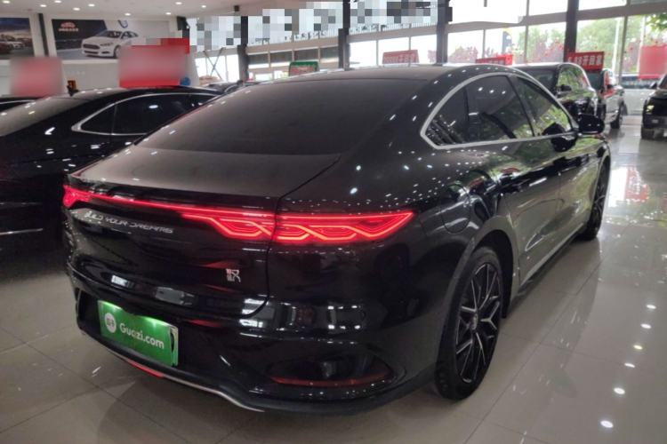 Used BYD Han 2025 DM-i 125KM Prestige Model Rear Right 45 Deg