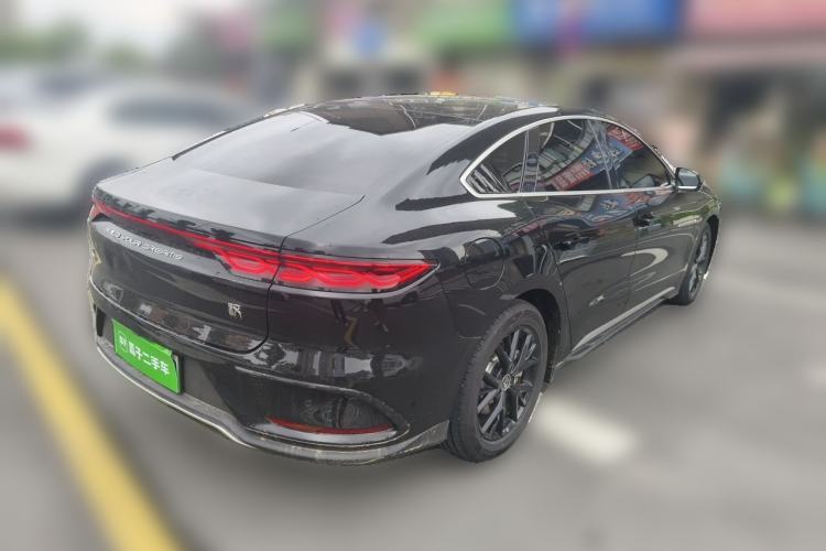 Used BYD Han 2025 DM-i 125KM Comfort Model Rear Right 45 Deg