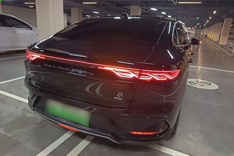 Used BYD Han 2025 EV Intelligent Driving Edition 605KM Prestige Model Rear Right 45 Deg