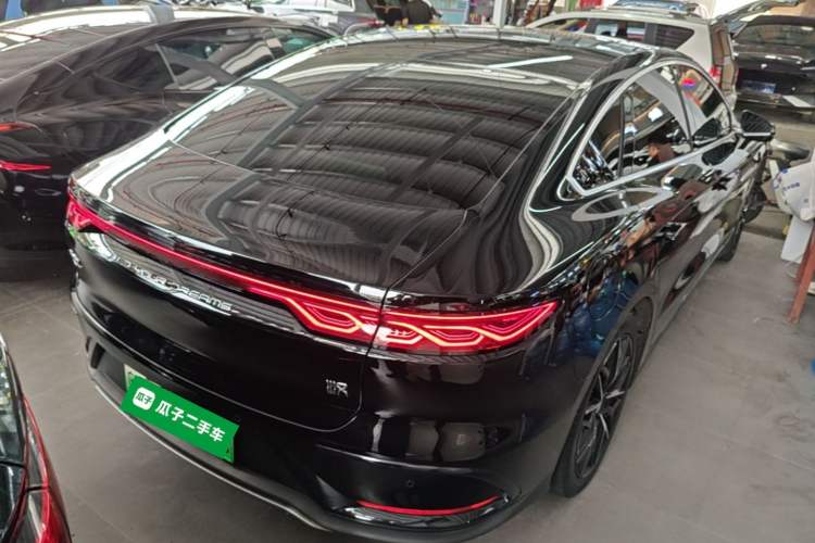 Used BYD Han 2025 EV 506KM Prestige Edition Rear Right 45 Deg