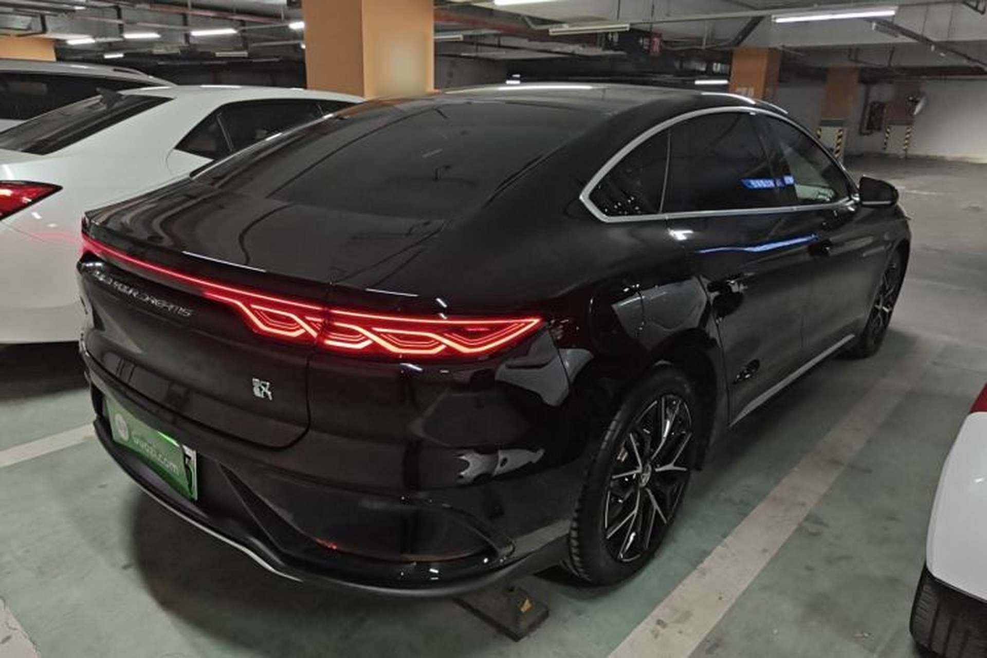 Used BYD Han 2025 DM-i 125KM Prestige Model Rear Right 45 Deg