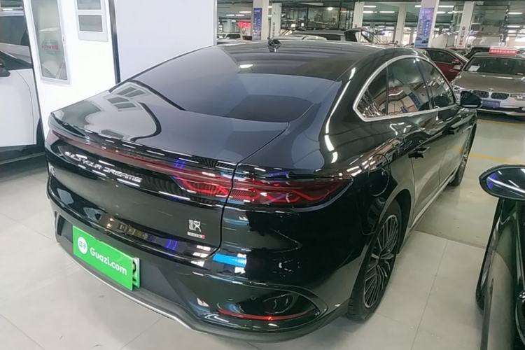 Used BYD Han 2025 DM-i Intelligent Driving Edition 125KM LiDAR Flagship Model Rear Right 45 Deg