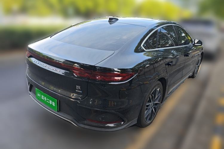 Used BYD Han 2025 EV Intelligent Driving Version 506KM Prestige Model Rear Right 45 Deg