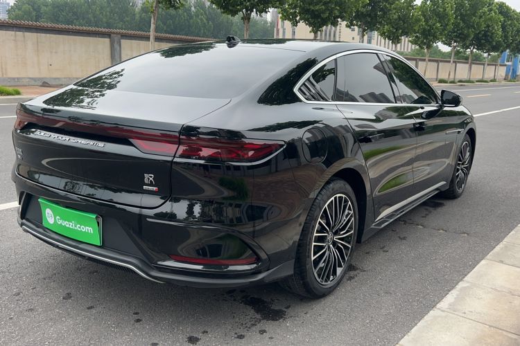 Used BYD Han 2025 DM-i Intelligent Driving Edition 125KM LiDAR Flagship Model Rear Right 45 Deg