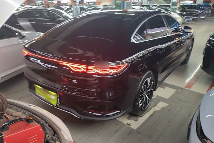 Used BYD Han 2025 DM-i 125KM Prestige Model Rear Right 45 Deg
