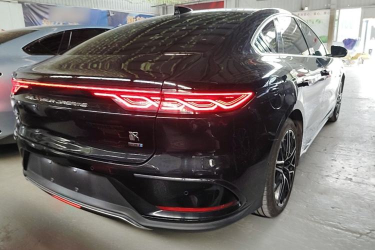 Used BYD Han 2025 EV Intelligent Driving Edition 605KM Prestige Model Rear Right 45 Deg