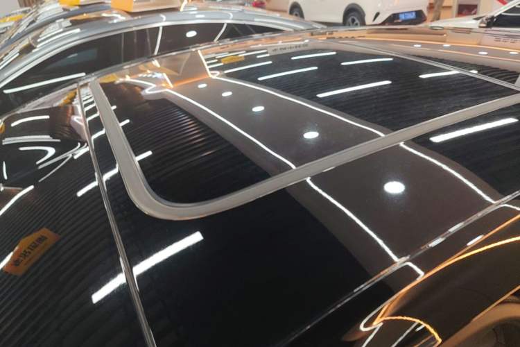 Used BYD Han 2025 DM-i Intelligent Driving Edition 125KM LiDAR Flagship Model Roof