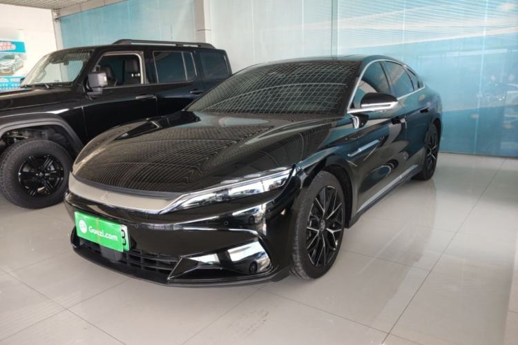 Used BYD Han 2025 DM-i 125KM Prestige Model Guazi used car, China used car export, Used car for sale, Used BYD cars, Cheapest cars for sale
