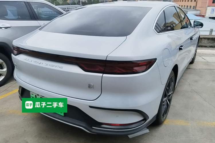Used BYD Han 2025 DM-i 125KM Prestige Model Rear Right 45 Deg
