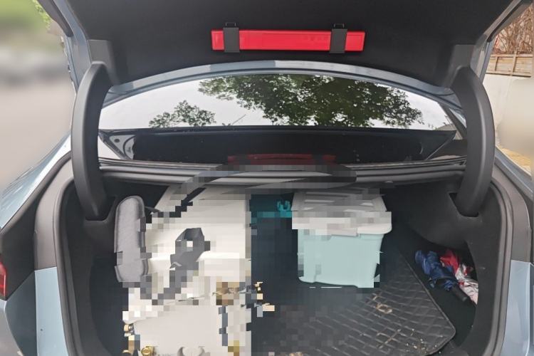 Used BYD Han 2025 DM-i Intelligent Driving Edition 245KM Prestigious Edition Trunk