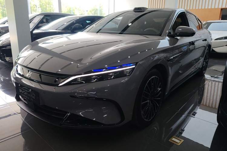 Used BYD Han 2025 DM-i 125KM LiDAR-Powered Intelligent Driving Model Guazi used car, China used car export, Used car for sale, Used BYD cars, Cheapest cars for sale